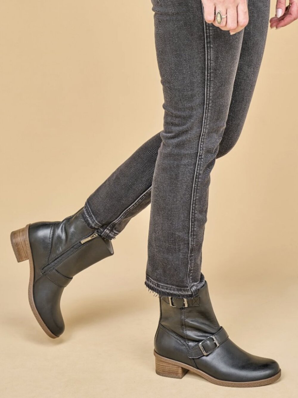 Dansko Delphine Buckle Boots - Waterproof, Leather (For Women)